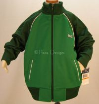 Le Tigre THE CLASSIC Athletic Track Jacket Green - NEW